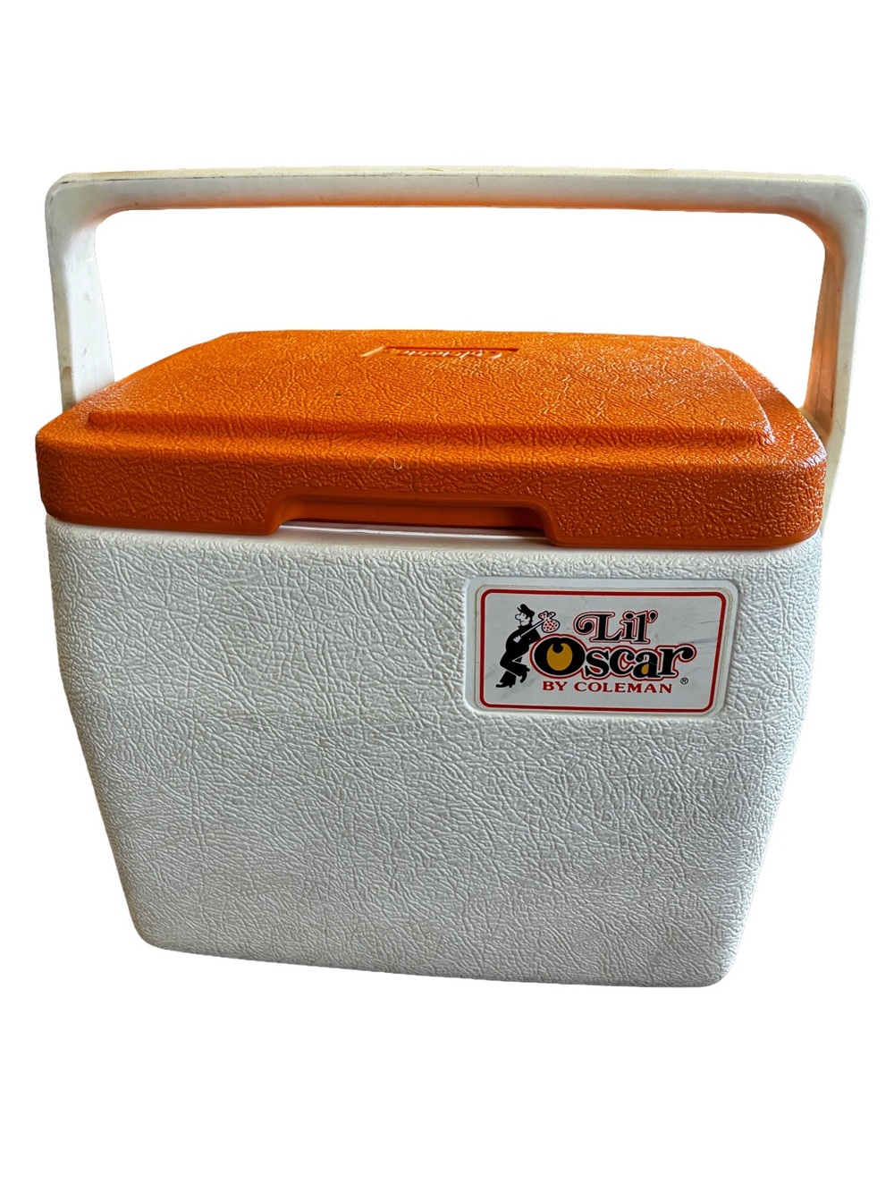 Vintage Coleman Lil’ Oscar Cooler Retro Red 80s Camping